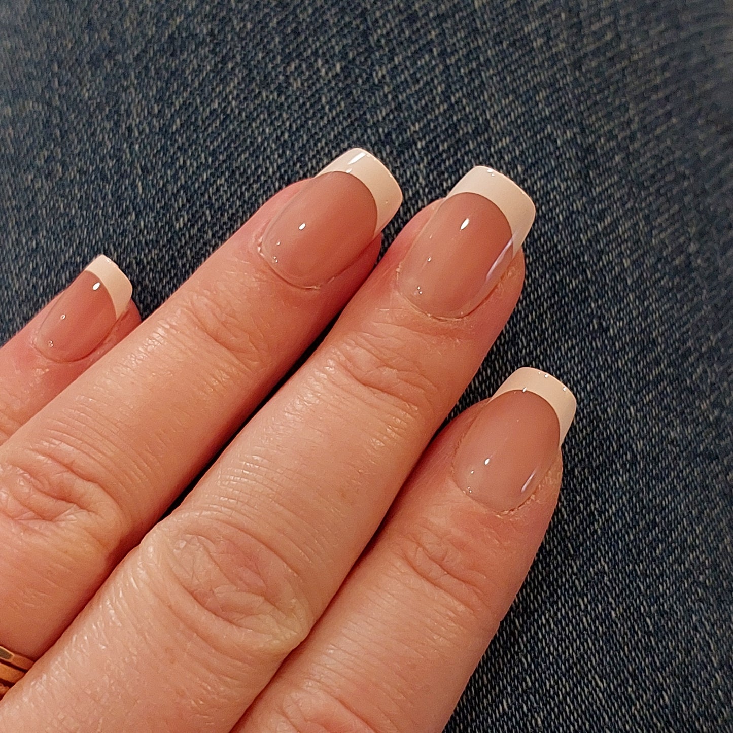 Classic Square French Tip