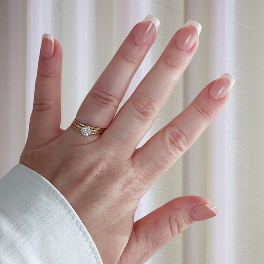 Classic Square French Tip